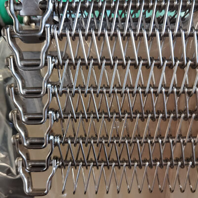 Un buon prezzo. 304 in acciaio inossidabile Spirale Metal Wire Mesh Conveyor Belt per torre di raffreddamento di congelamento rapido in linea