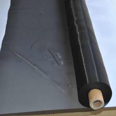 Un buon prezzo. Tessuto per serigrafia in poliestere nero impermeabile da 65 micron con larghezza e lunghezza personalizzate in linea