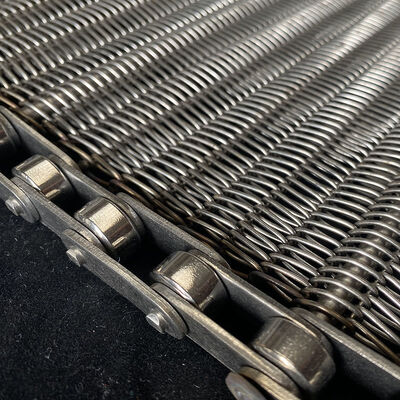 Un buon prezzo. Cinghia di trasporto in rete metallica a spirale per forno di raffreddamento a forno per pressa per tortilla in linea