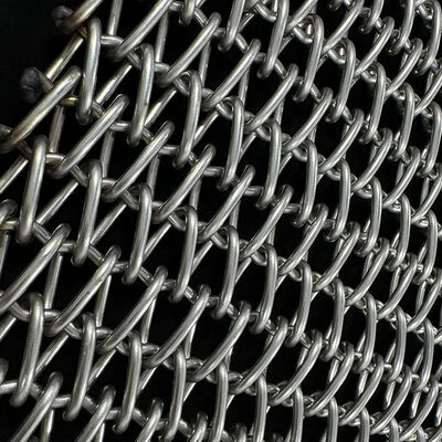 Un buon prezzo. Nastro in rete metallica per trasportatori a catena in metallo in acciaio inossidabile 304 per uso alimentare per forno per biscotti Forno di ricottura per forno Raffreddamento a tunnel in linea