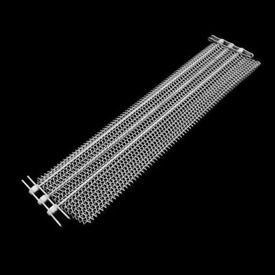 Cucina continua su misura ss304 Metallo Acciaio al carbonio Biscotto Forno Pizza Cattena da forno da forno Catena di fili a spirale Maglia Metallica Maglia cintura