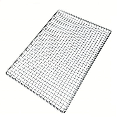 Un buon prezzo. Commestibile metallo tessuto fine 80x100 40 * 60 cm ss304 316 vassoio in rete metallica in acciaio inossidabile per forno panetteria essiccazione cottura torta raffreddamento disidratatore in linea