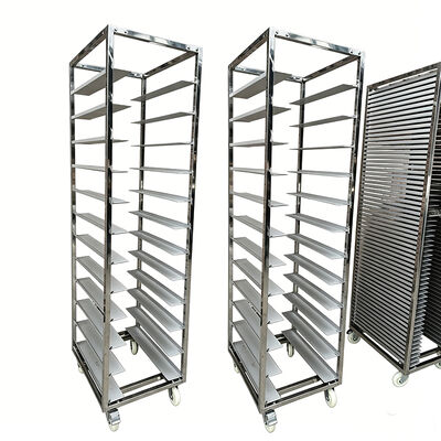 Un buon prezzo. cucina commerciale Sus 304 316 acciaio inossidabile alluminio 600 x 400 forno rotativo mezzo forno da forno portapane carrello in linea