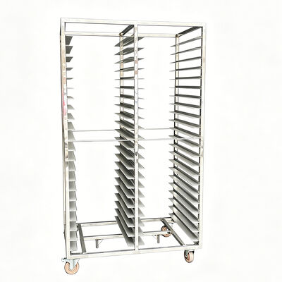Industria SS 10 15 16 20 Tier Storage Pizza Formaggio Refrigerazione Pane Ban Pan Forno rotativo Mensola Rack carro da forno in acciaio inossidabile