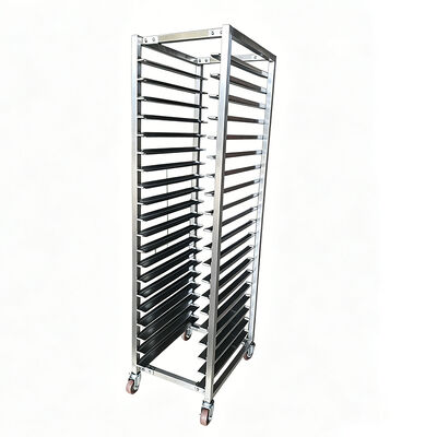 cucina di metallo commerciale Pizza Forno scaffale ciambella doppio asciugatura Acciaio inossidabile Panetteria carrello pane scaffale di raffreddamento