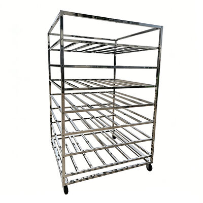 Professionale pesante asciugatura alimentare Single Shelf ciambella raffreddamento forno Pan Pan Pan Paneria carrello carrello portaforni in acciaio inossidabile