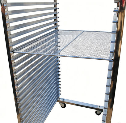 Altamente regolabile economico Heavy Duty Metal Acciaio inossidabile 20 Pan Tray Forno da forno di cottura raffreddamento rack da forno commerciale