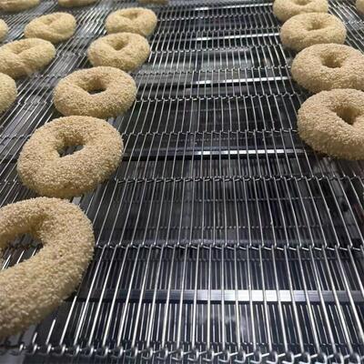 Metal Wire Mesh Conveyor Belt for Pizza Oven Chocolate Enrober Stainless Steel Wire Mesh Flat Belt
