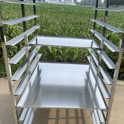 qualità Carrello per il vassoio dello scaffale del forno per l'essiccazione della cucina commerciale del pane 600 X 400 per il forno rotante Fabbrica