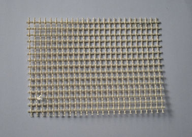 Un buon prezzo. Apertura resistente ad alta temperatura del commestibile PTFE Mesh Conveyor Belt 4*4mm in linea