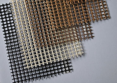 Un buon prezzo. trasportatore bianco di Ptfe Mesh Conveyor Belt For Food del nero di 2x2.5mm Brown in linea