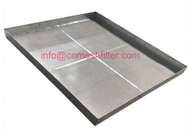 Un buon prezzo. Apertura rettangolare 600x400mm dello schermo del vassoio tessuta acciaio della rete metallica in linea