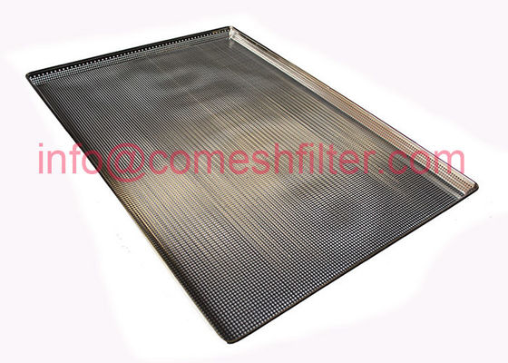 Vassoio perforato di Rectanglar dello schermo degli ss, vassoio della maglia dell'acciaio inossidabile