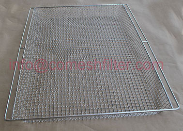 Un buon prezzo. Vassoio della maglia del nastro metallico del commestibile per l'essiccamento del contenitore perforato degli ss in linea