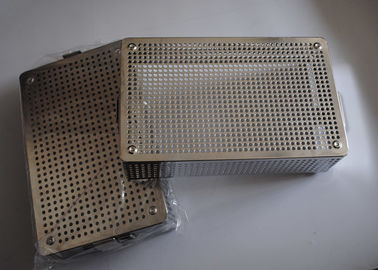 Un buon prezzo. acciaio inossidabile dell'autoclave del cesto metallico del metallo di sterilizzazione di 28x20x6cm 304 316 316L in linea