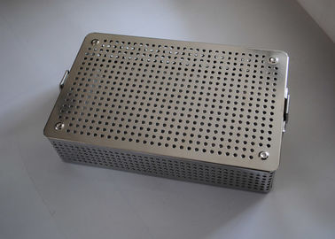 Un buon prezzo. Canestro perforato medico 38x30x5cm di sterilizzazione della lamina di metallo dell'acciaio inossidabile in linea