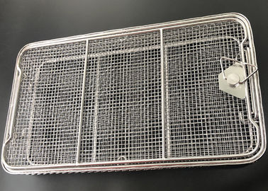 Un buon prezzo. Contenitore inossidabile di strumenti dell'apparecchiatura medica del canestro di stoccaggio del metallo di disinfezione dell'ospedale in linea