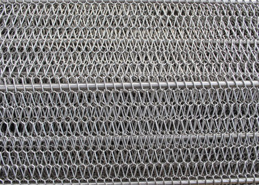 Un buon prezzo. Il grado di congelamento del mangime per pesci si sviluppa a spirale 2.0mm incatena il nastro trasportatore guidato in linea