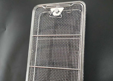 Un buon prezzo. Canestro di sterilizzazione medico della maglia dell'acciaio inossidabile di 304 6mm in linea