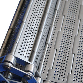 Un buon prezzo. L'acciaio inossidabile ha perforato il nastro trasportatore di collegamento del piatto di 2mm in linea