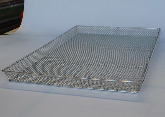 Un buon prezzo. cavo Mesh Tray For Fruit Meat di 460mm x di 650mm 1mm in linea