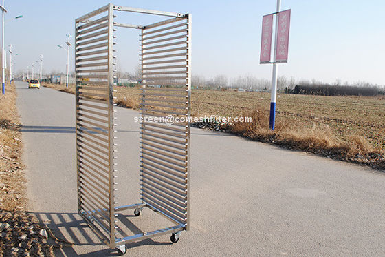 35 strati scelgono il carrello dello scaffale di acciaio inossidabile di fila 0.8mm