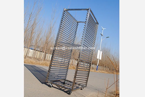 Un buon prezzo. 201 carrello dello scaffale di acciaio inossidabile dell'onere gravoso 1.0mm in linea