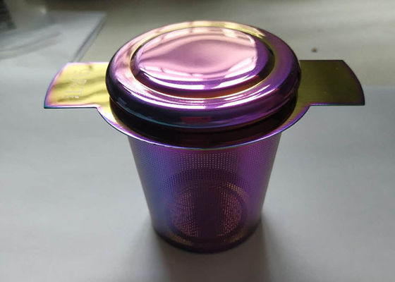 Un buon prezzo. Filtro a maglia fine del tè del metallo SUS304 della maniglia 6.5cm in linea