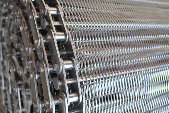 Un buon prezzo. Acciaio inossidabile equilibrato tessuto Mesh Conveyor Belt in linea