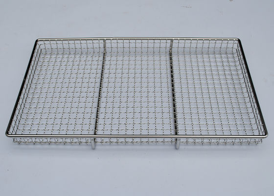 Commestibile che cuoce il cavo Mesh Cable Tray di acciaio inossidabile dello SGS 1.5mm
