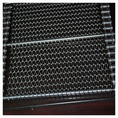 Il doppio ha equilibrato il cavo Mesh Conveyor Belt di acciaio inossidabile di 2m