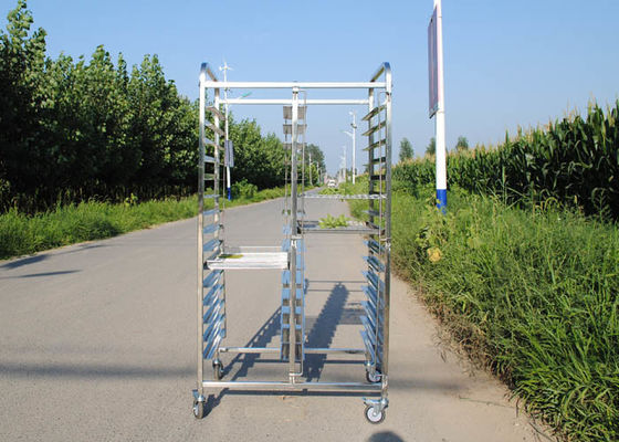 Carrello dell'alimento di acciaio inossidabile dello SGS 316L 0.8mm dell'attrezzatura della cucina