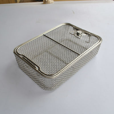 Un buon prezzo. Cavo d'argento Mesh Tray Sterilizing Corrosion Resistant di acciaio inossidabile in linea