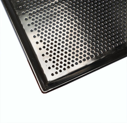 Un buon prezzo. pentola perforata bollente di acciaio inossidabile dell'alimento 0.8mm di pollice 18x26 in linea