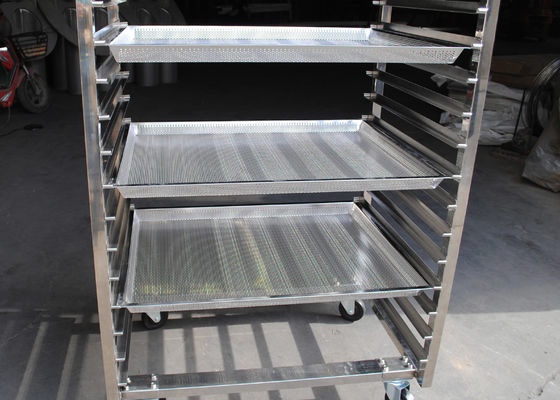 Un buon prezzo. Ss201 carrello del pane di 15 strati per l'attrezzatura della cucina degli alimenti a rapida preparazione in linea