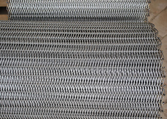 Cavo Mesh Conveyor Belt di acciaio inossidabile dell'asciugatrice dell'alga 1.0mm