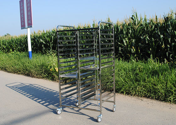 20 strati che asciugano il carrello dello scaffale di acciaio inossidabile della pianta 1.2mm del fiore