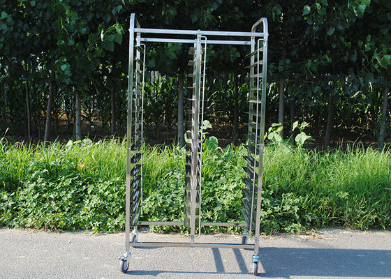Carrello dello scaffale di acciaio inossidabile dell'attrezzatura 0.5mm FDA della cucina