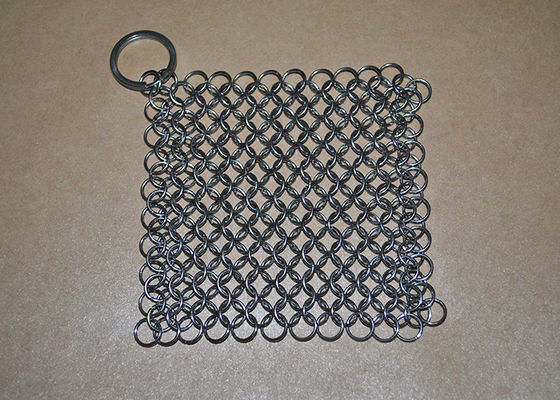 Un buon prezzo. La cucina 4x4 misura il pulitore in pollici del ghisa di acciaio inossidabile Chainmail in linea