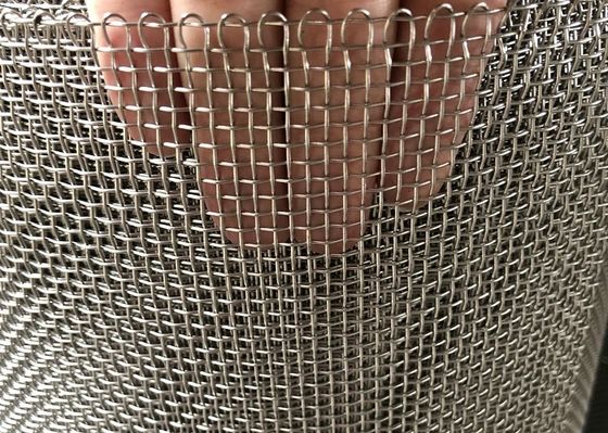 Acciaio inossidabile avvolto 304 1X30M Woven Wire Mesh Screen del bordo