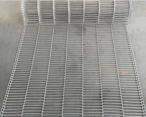 Piano ad alta temperatura 316 Flex Conveyor Belt di acciaio inossidabile