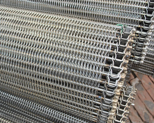 Congelatore a spirale che asciuga il nastro trasportatore del collegamento a catena di FDA