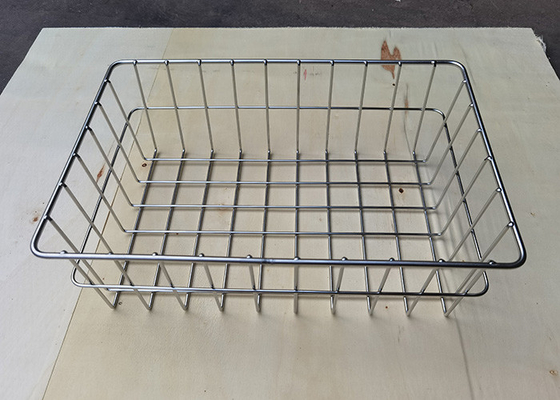 Un buon prezzo. Canestro di acciaio inossidabile di resistenza della corrosione 36x24x12cm per la cucina in linea